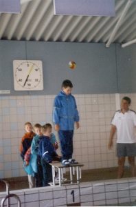 Erik, zwemdiploma 2, 2001