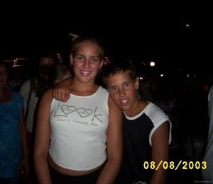 Lonneke en Erik, 2003