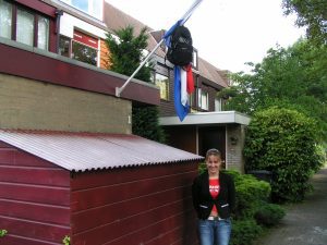Lonneke, geslaagd MAVO-4, 2004