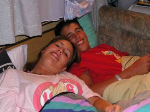 Lonneke en Erik, 2004
